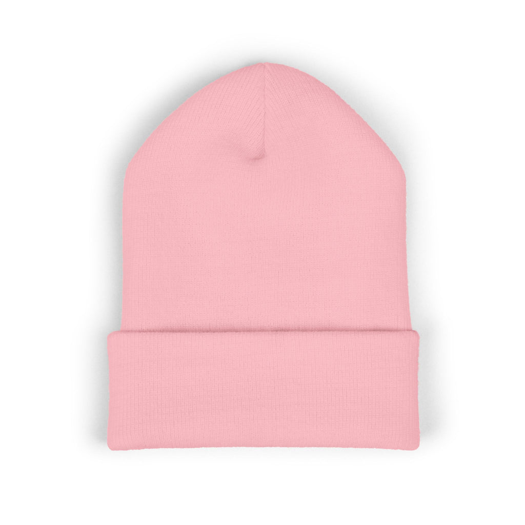 Antisocial Embroidered Cuffed Beanie —  Knit Hat