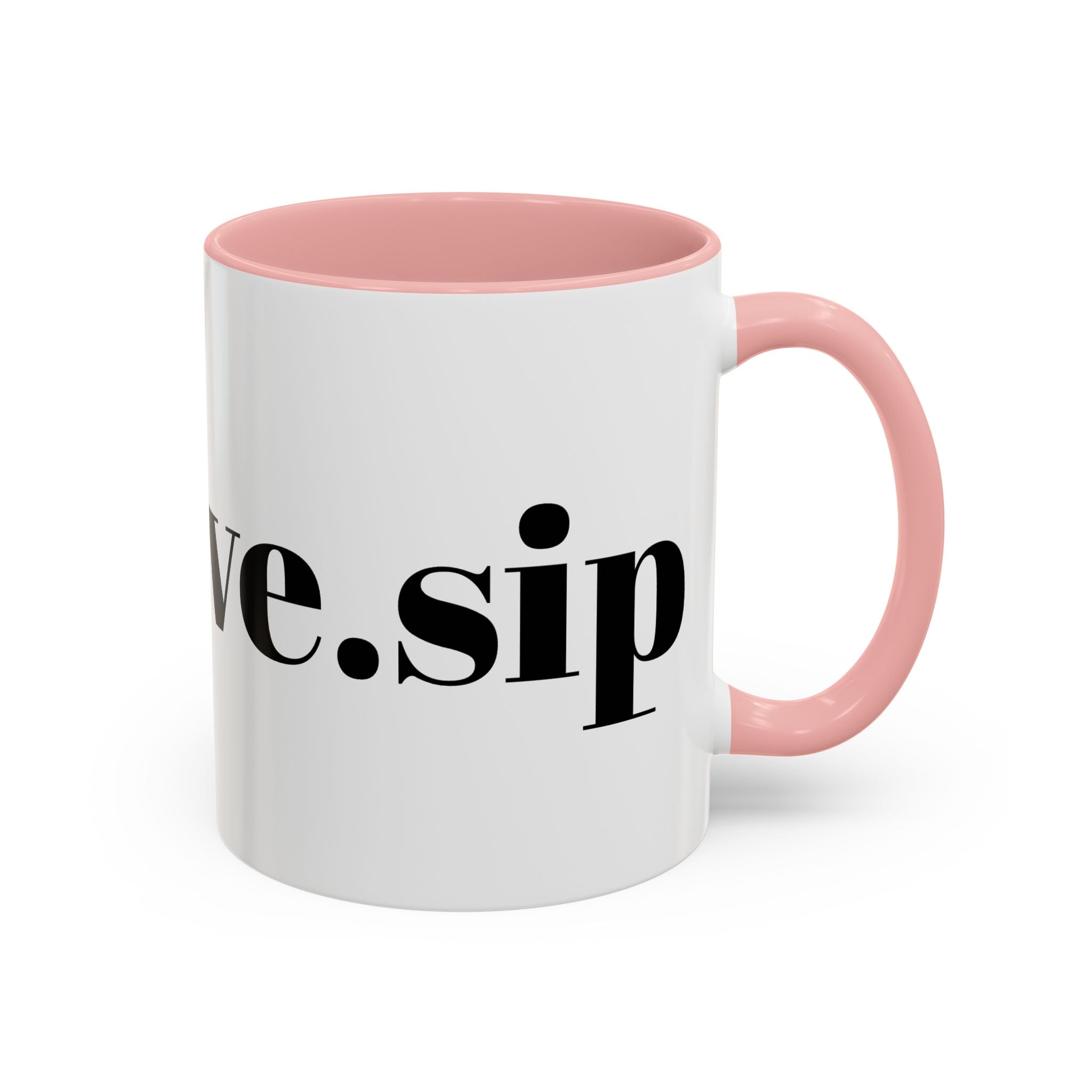 Coffee Mug — 'love.sip' Accent Mug (11/15oz)