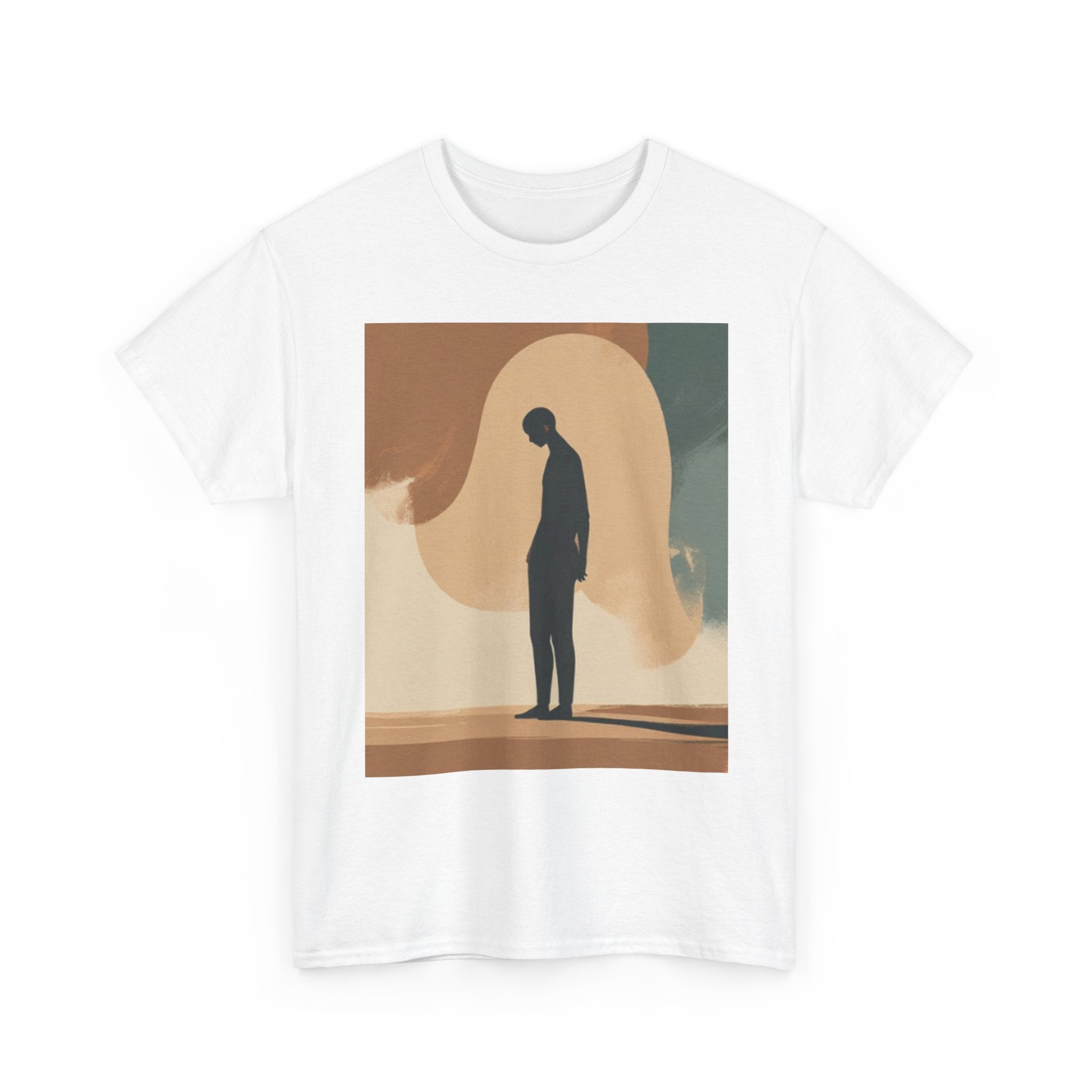 Surreal Solitude T-Shirt — Minimalist Abstract Silhouette Tee