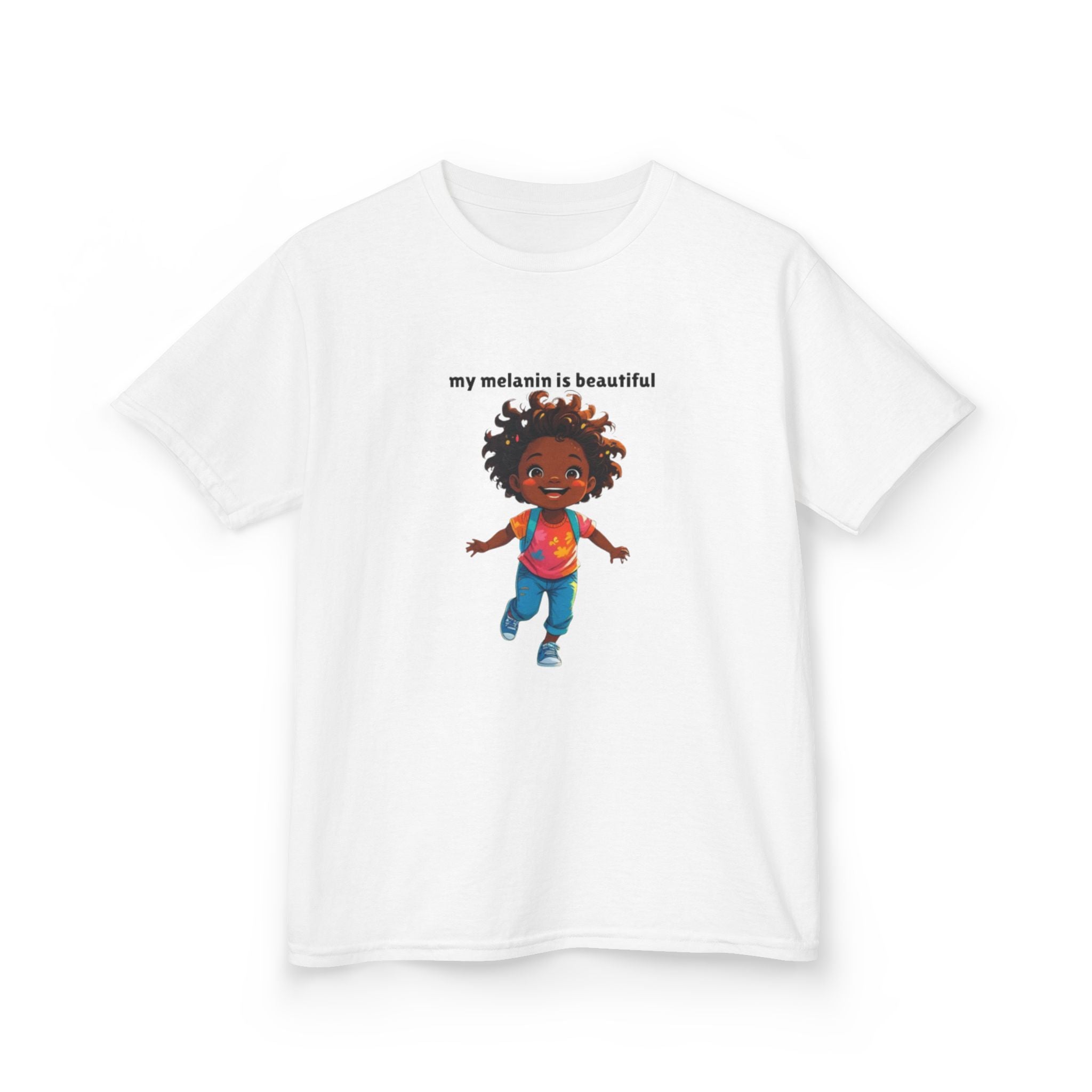 Kids Tee — “My Melanin Is Beautiful”  Shirt