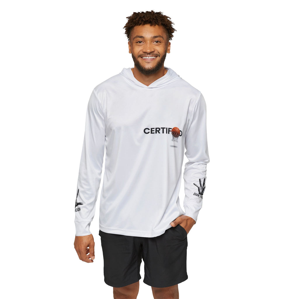 Warmup Hoodie — "CERTIFIED" Basketball Performance Pullover