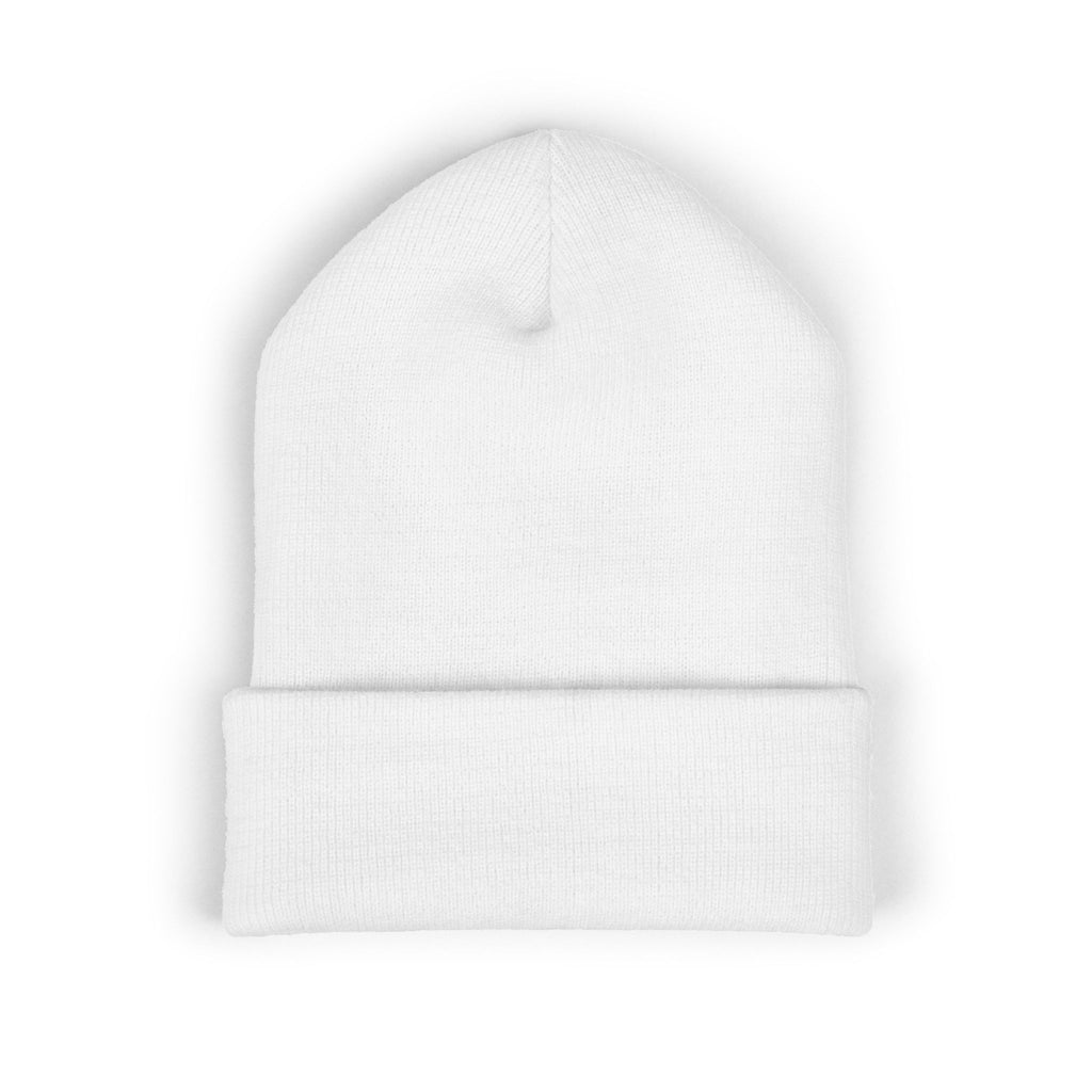 Antisocial Embroidered Cuffed Beanie —  Knit Hat