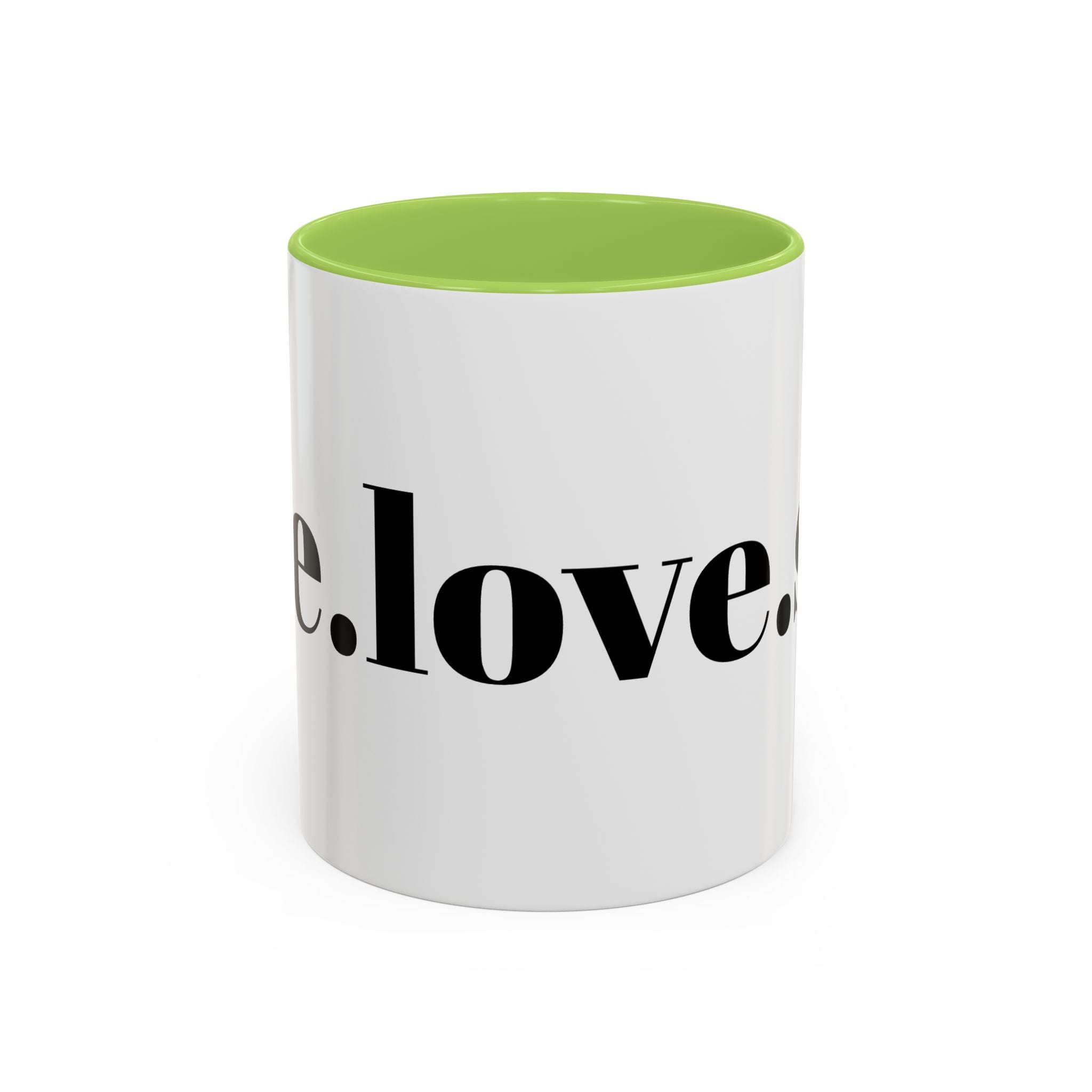 Coffee Mug — 'love.sip' Accent Mug (11/15oz)