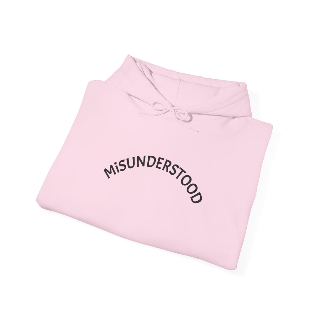Hoodie —  "Misunderstood" Arch Graphic Pullover