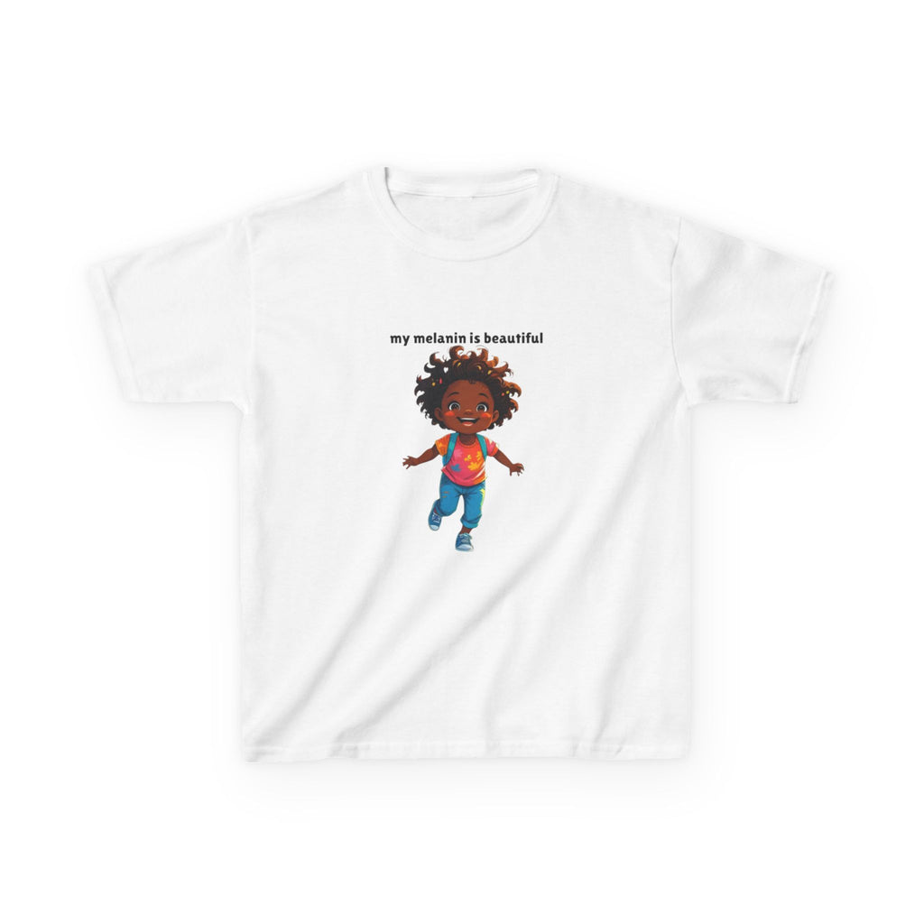 Kids Tee — “My Melanin Is Beautiful”  Shirt