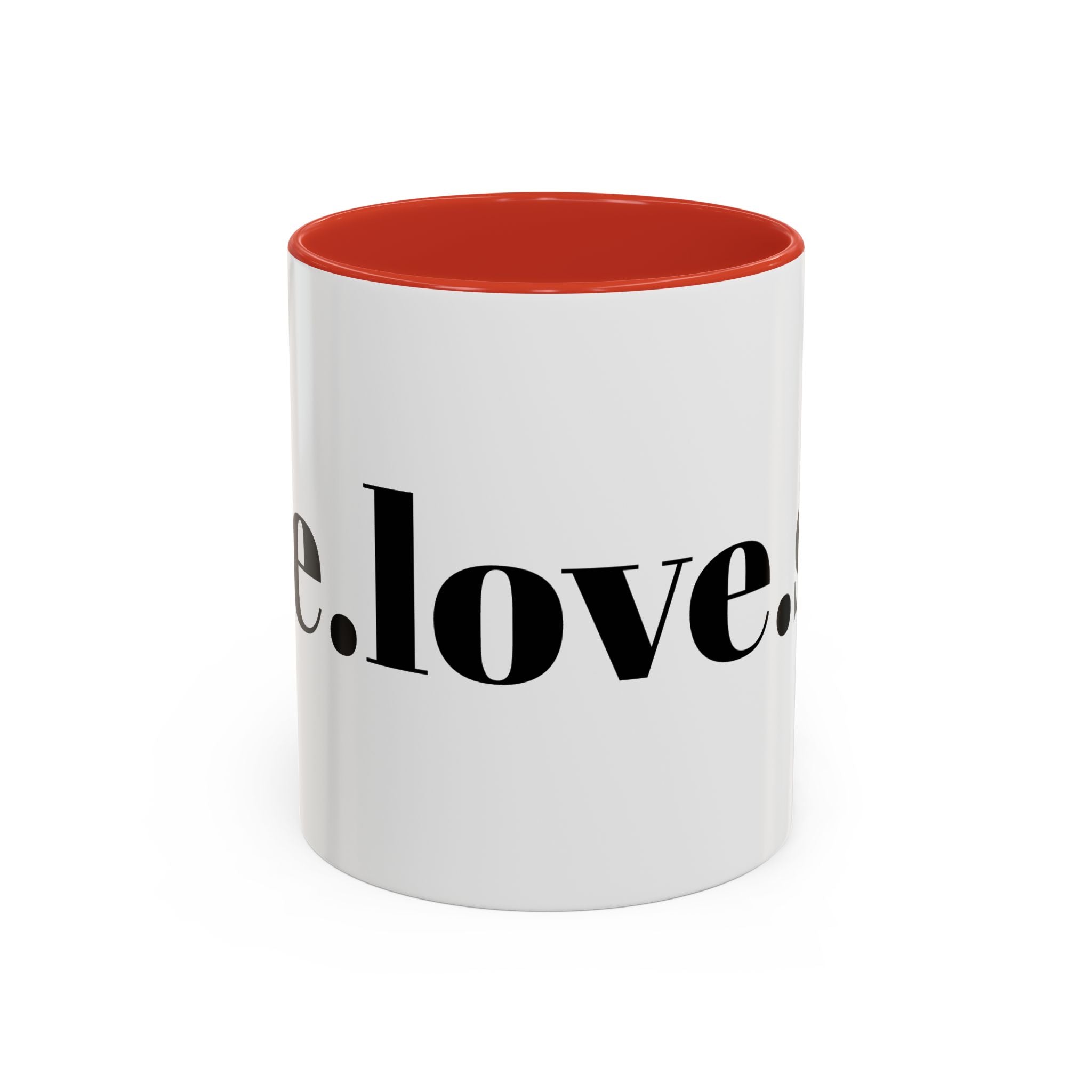Coffee Mug — 'love.sip' Accent Mug (11/15oz)