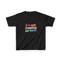 Kids T‑Shirt — "I'm Not Paying My Dad Is" Colorful Graphic Tee