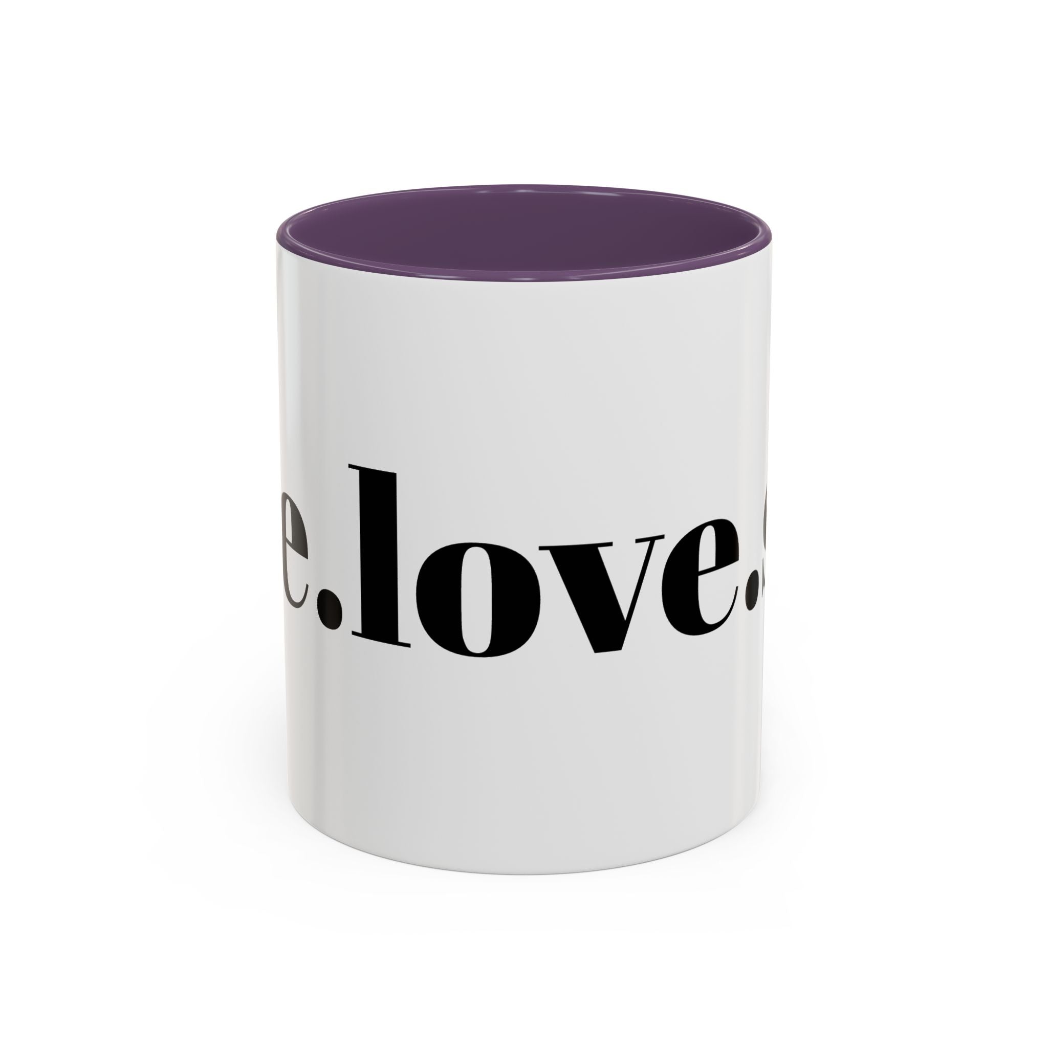Coffee Mug — 'love.sip' Accent Mug (11/15oz)