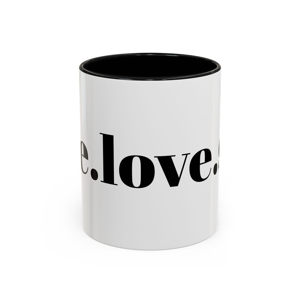 Coffee Mug — 'love.sip' Accent Mug (11/15oz)