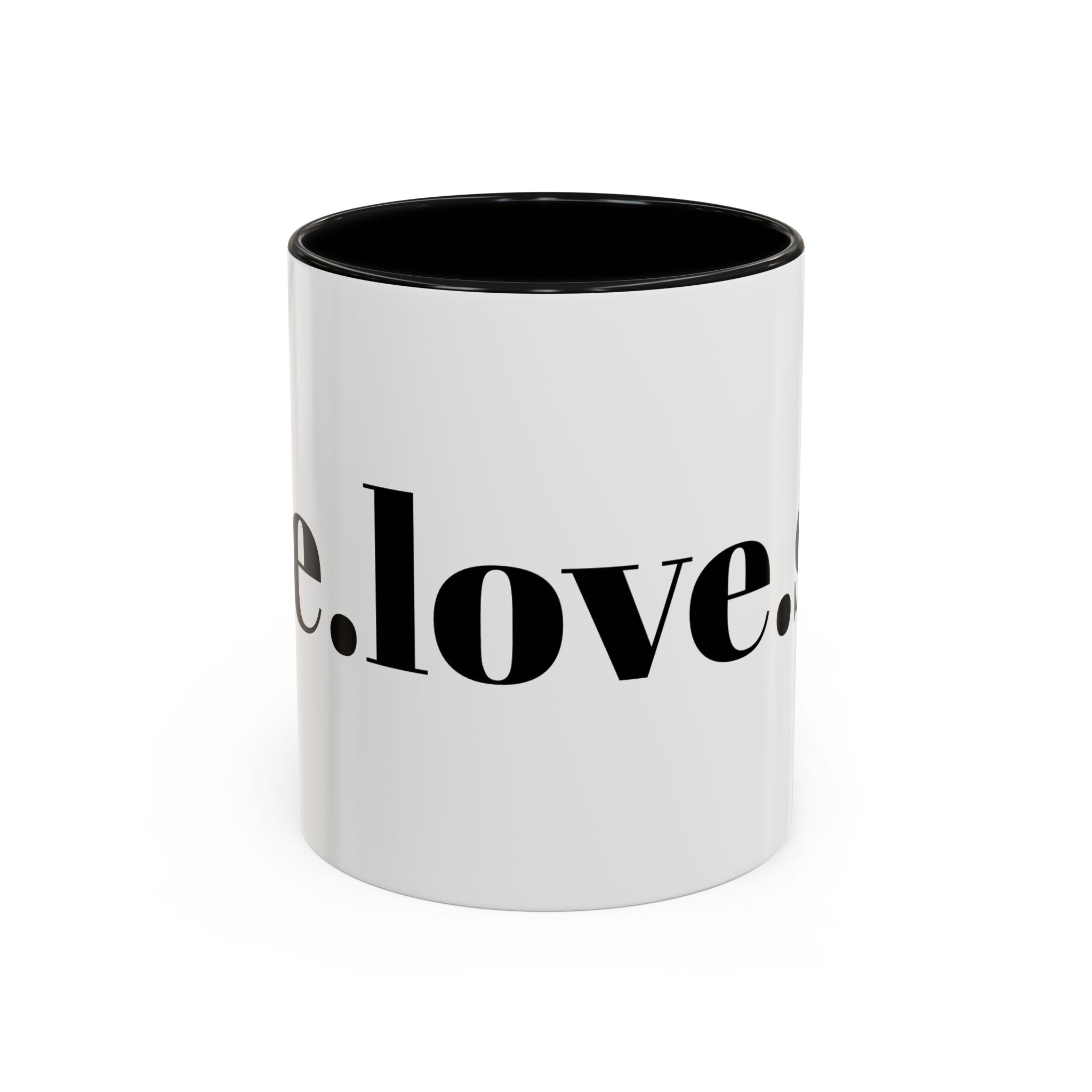 Coffee Mug — 'love.sip' Accent Mug (11/15oz)