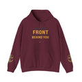 Hoodie — “What’s in Front of You” Inspirational Quote Pullover