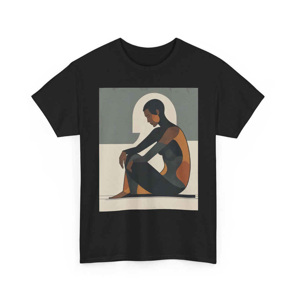 Graphic Tee — Modern Art Portrait T-Shirt