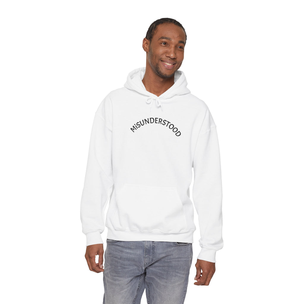 Hoodie —  "Misunderstood" Arch Graphic Pullover