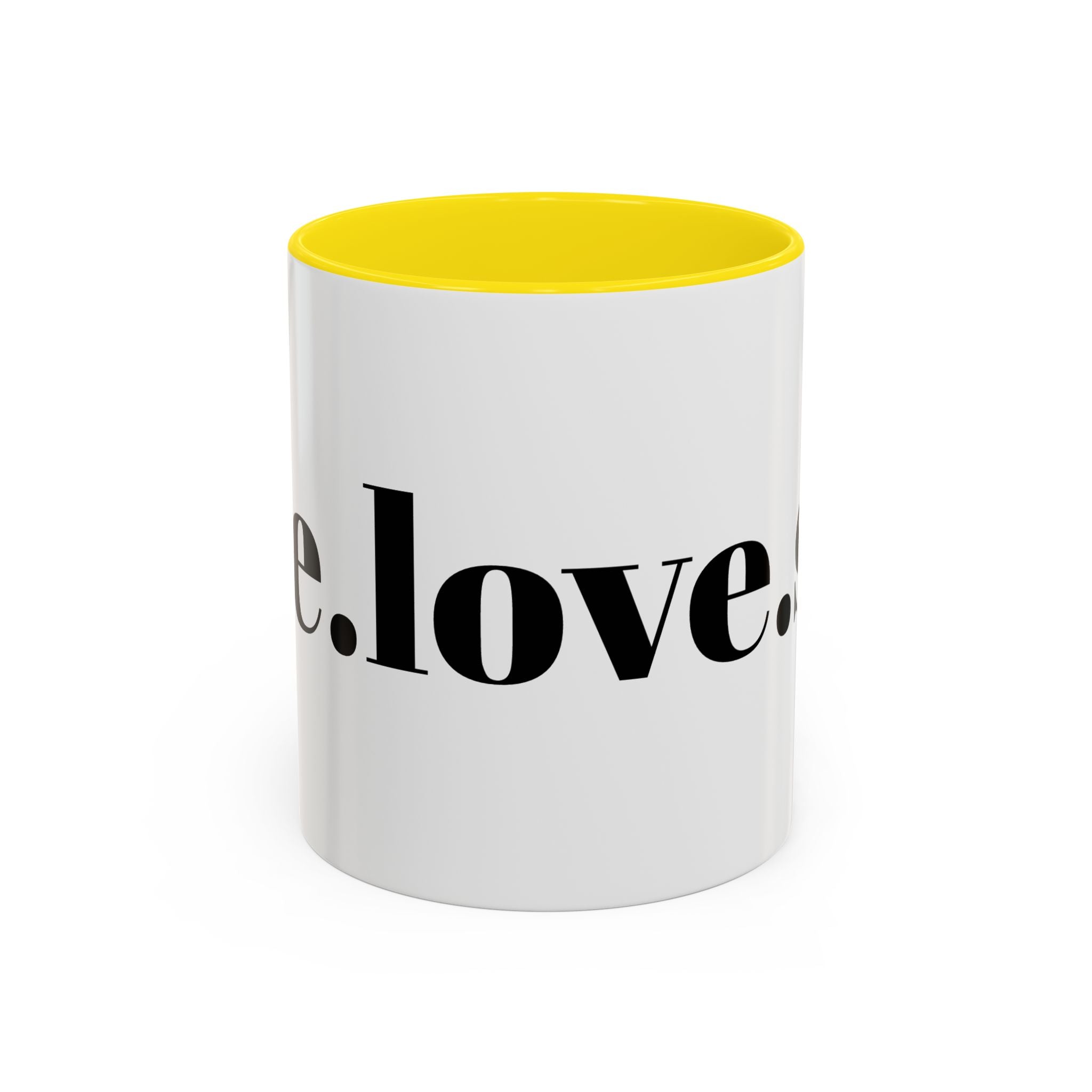 Coffee Mug — 'love.sip' Accent Mug (11/15oz)