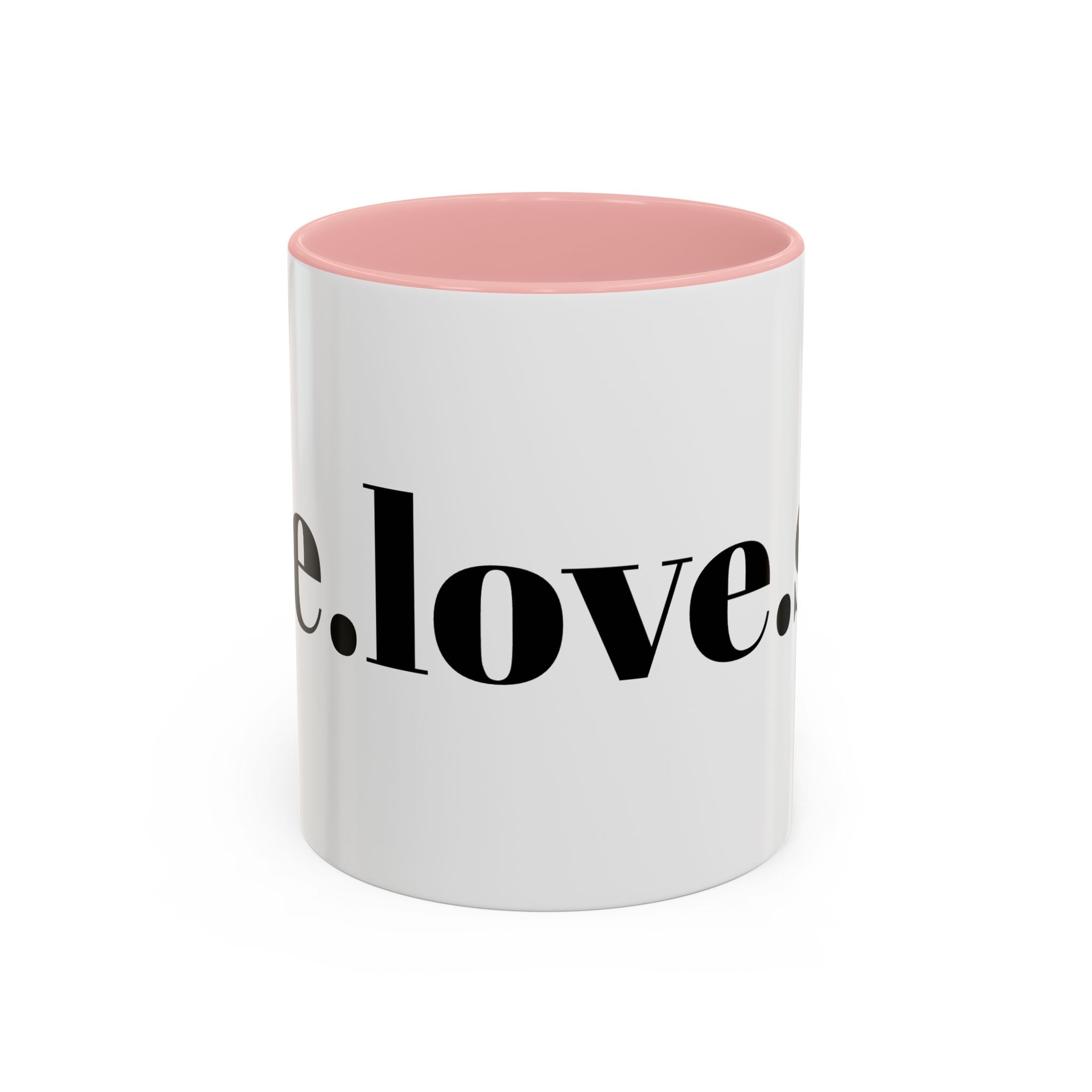 Coffee Mug — 'love.sip' Accent Mug (11/15oz)