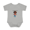 Infant Bodysuit — "My Melanin Is Beautiful" Cute Baby Graphic Onesie
