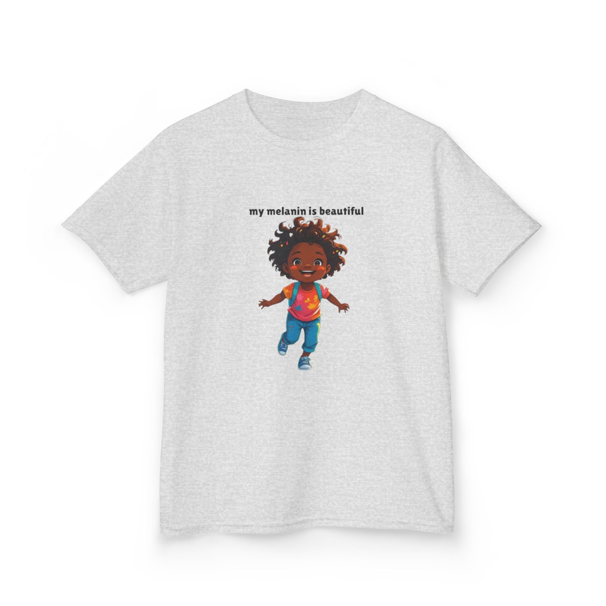 Kids Tee — “My Melanin Is Beautiful”  Shirt