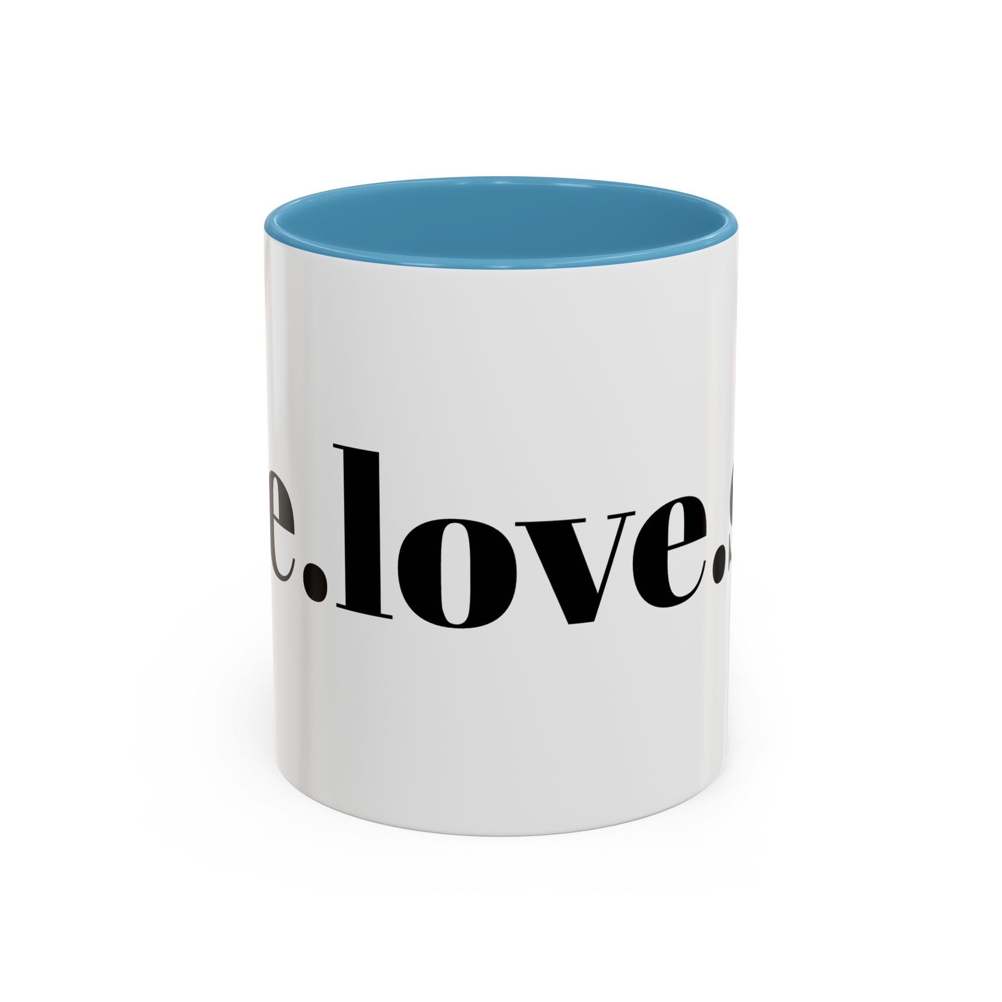 Coffee Mug — 'love.sip' Accent Mug (11/15oz)
