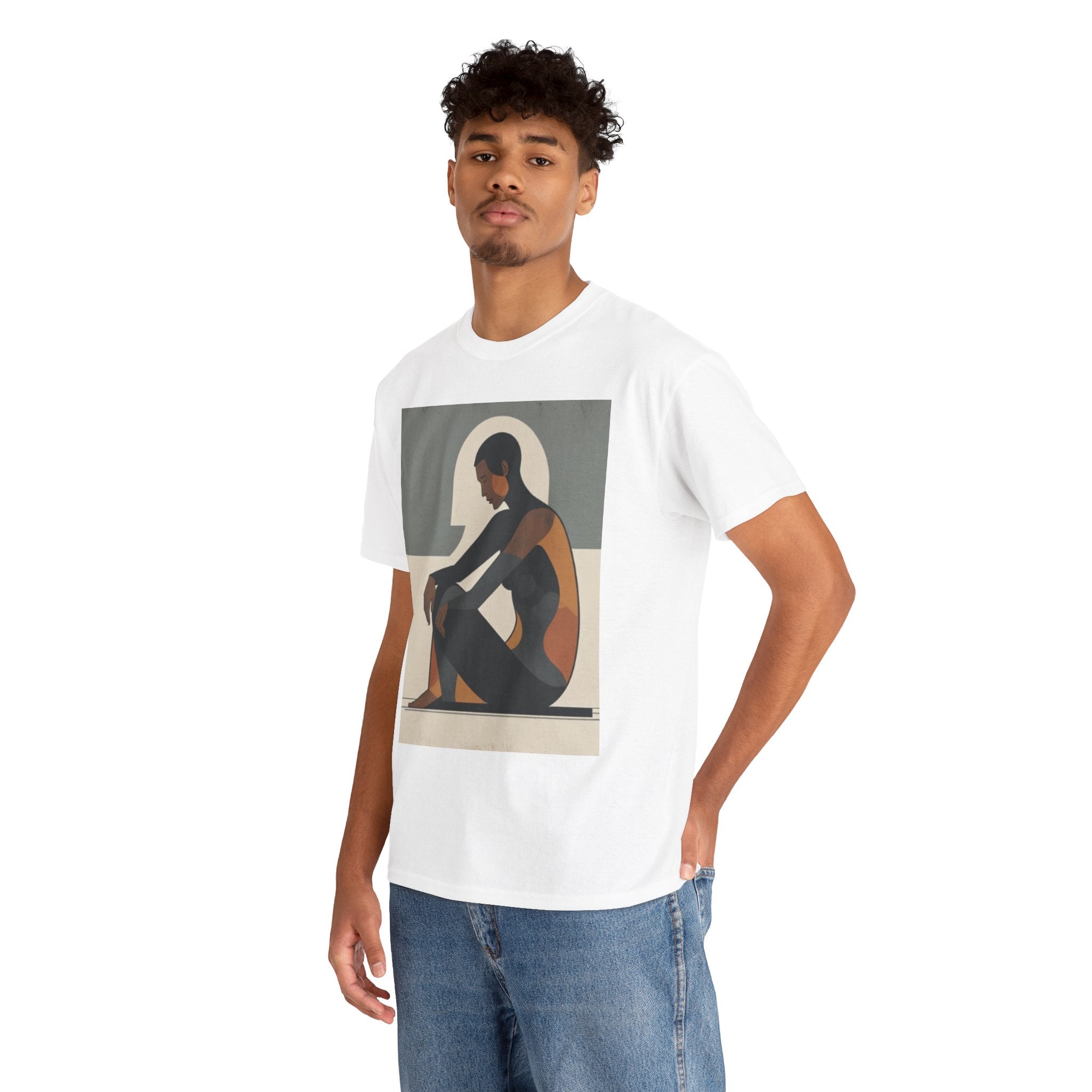 Graphic Tee — Modern Art Portrait T-Shirt