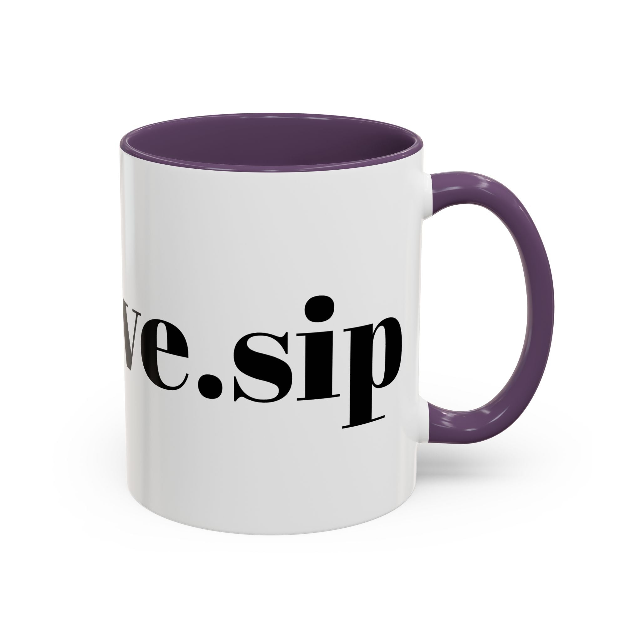 Coffee Mug — 'love.sip' Accent Mug (11/15oz)