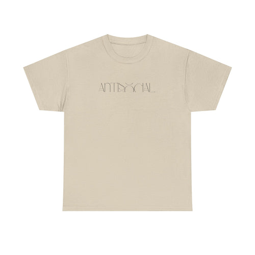 Antisocial Tee — Minimal Graphic Tee for Introverts