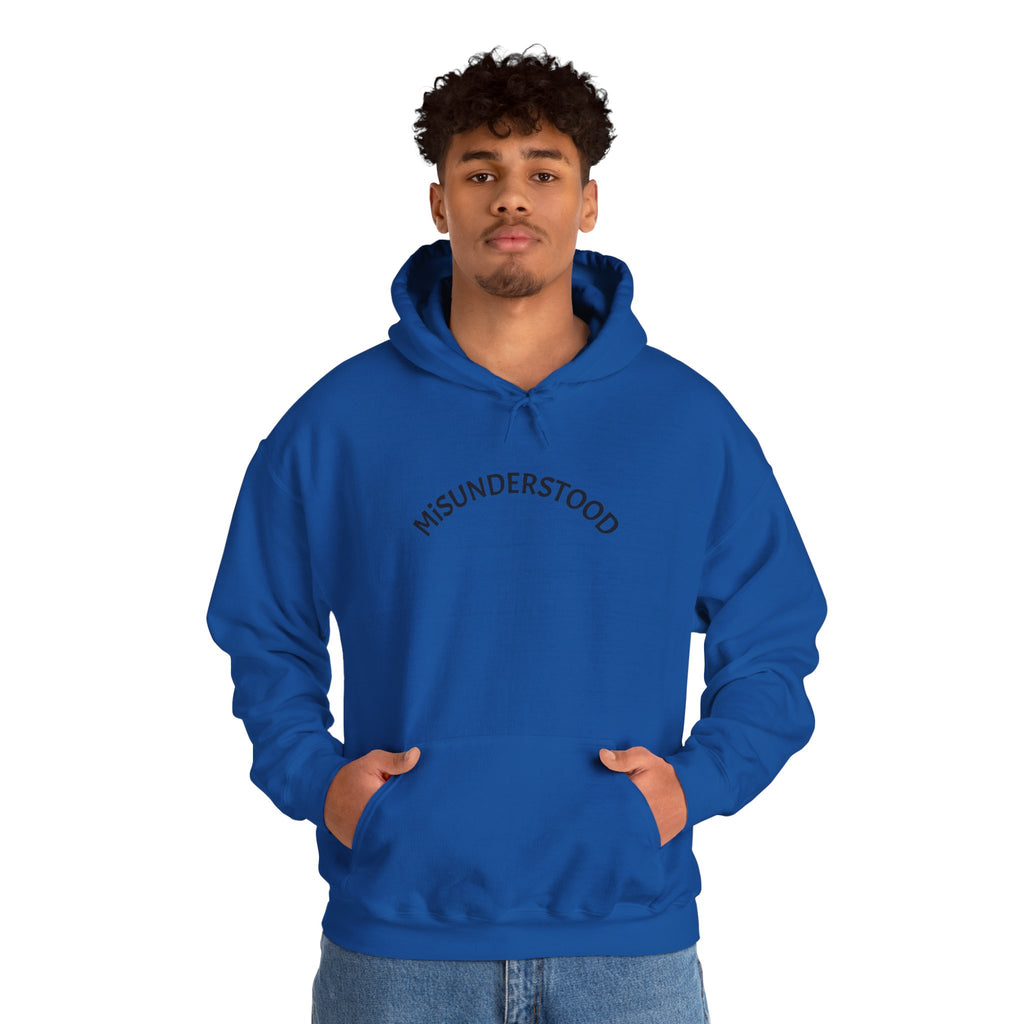 Hoodie —  "Misunderstood" Arch Graphic Pullover