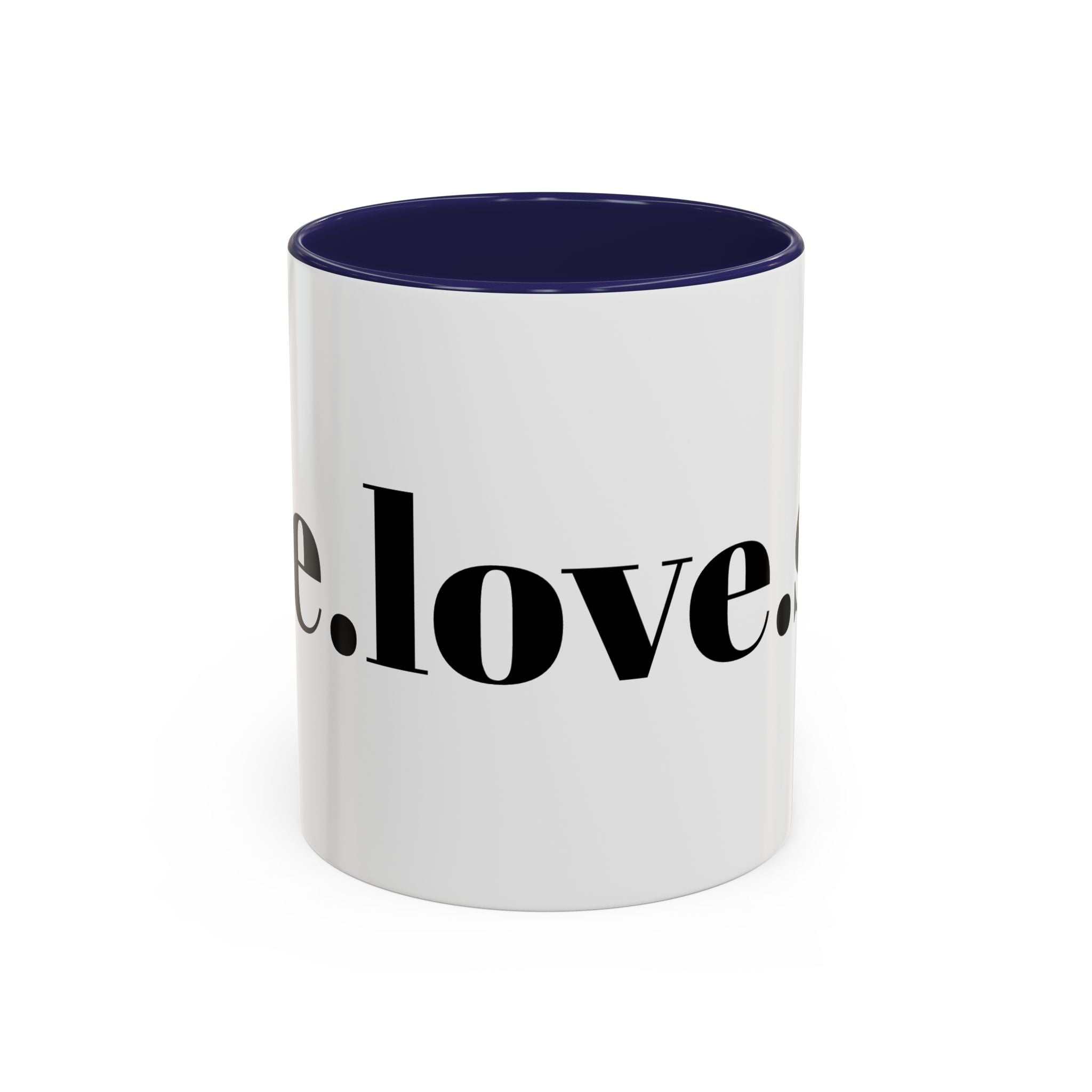 Coffee Mug — 'love.sip' Accent Mug (11/15oz)
