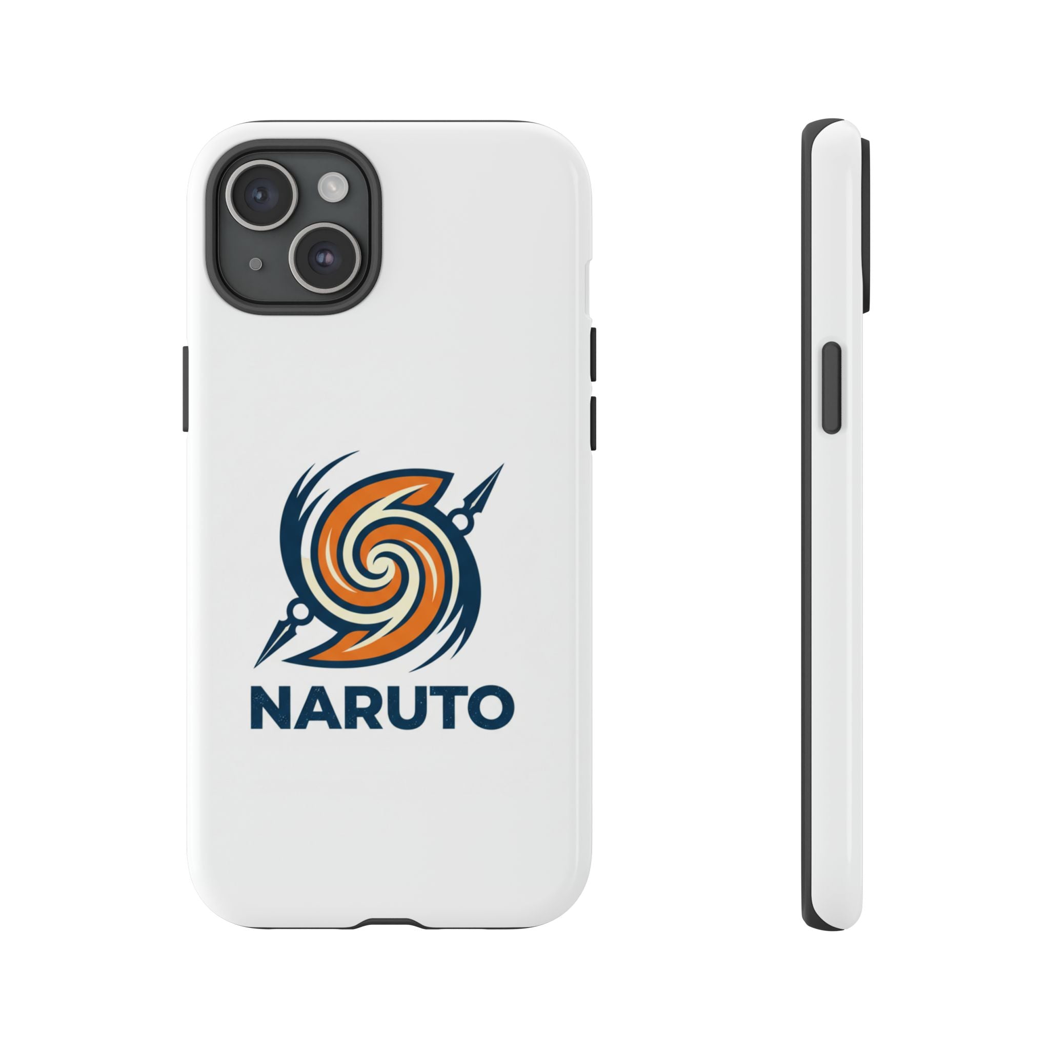 Naruto Spiral Logo Phone Case — Tough Protective Anime Smartphone Cover