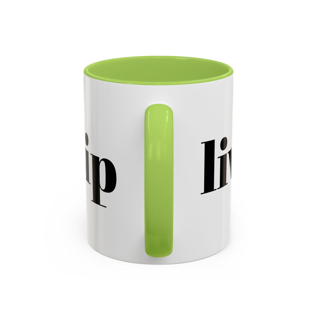 Coffee Mug — 'love.sip' Accent Mug (11/15oz)
