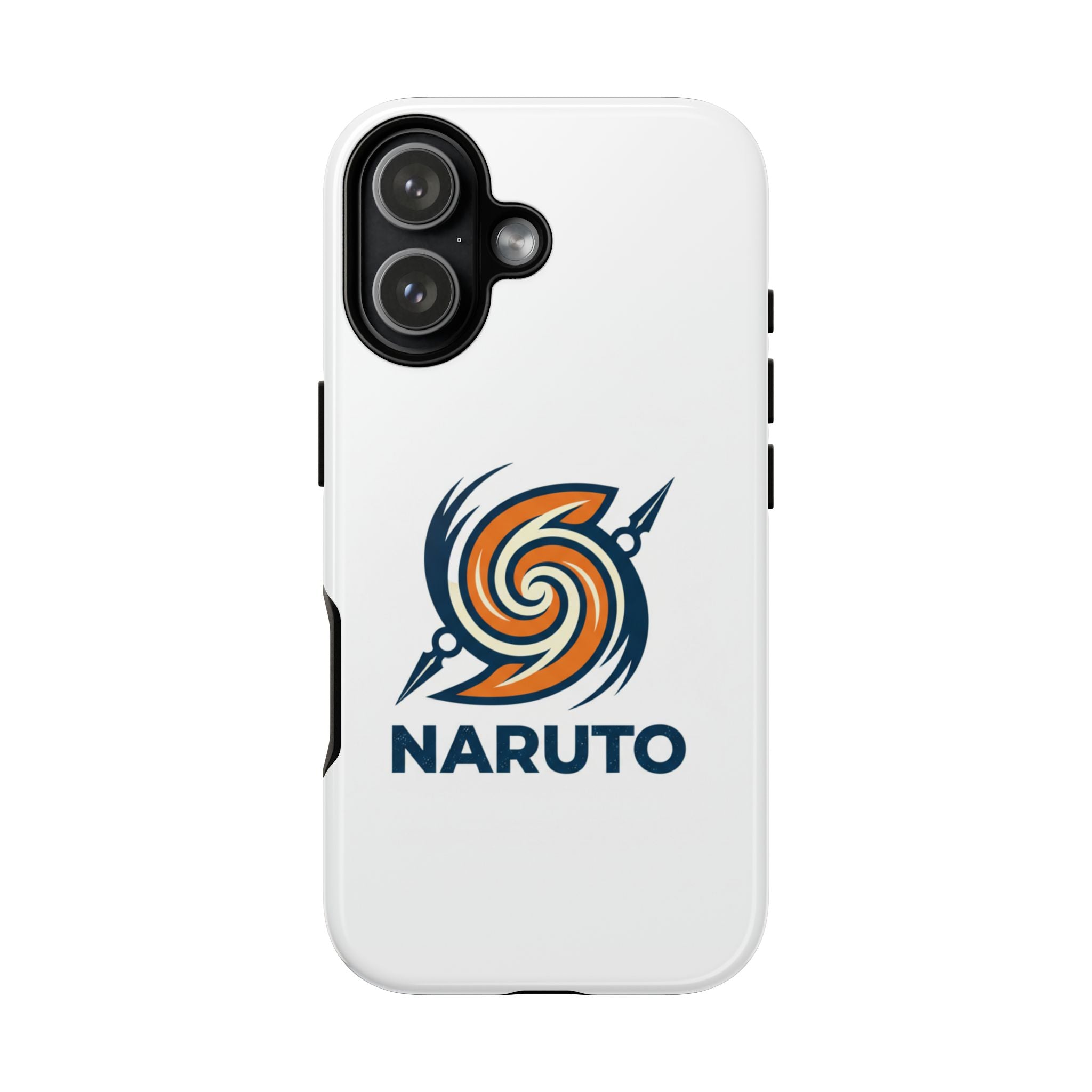 Naruto Spiral Logo Phone Case — Tough Protective Anime Smartphone Cover
