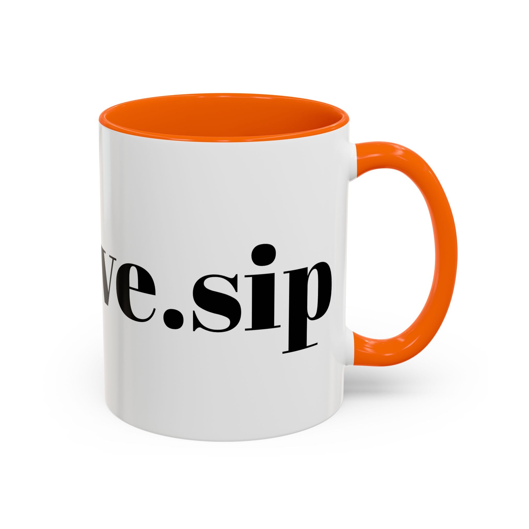 Coffee Mug — 'love.sip' Accent Mug (11/15oz)