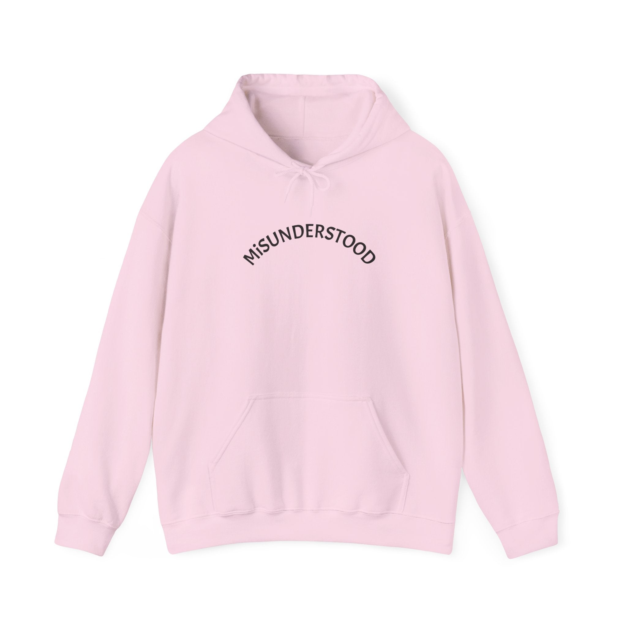 Hoodie —  "Misunderstood" Arch Graphic Pullover