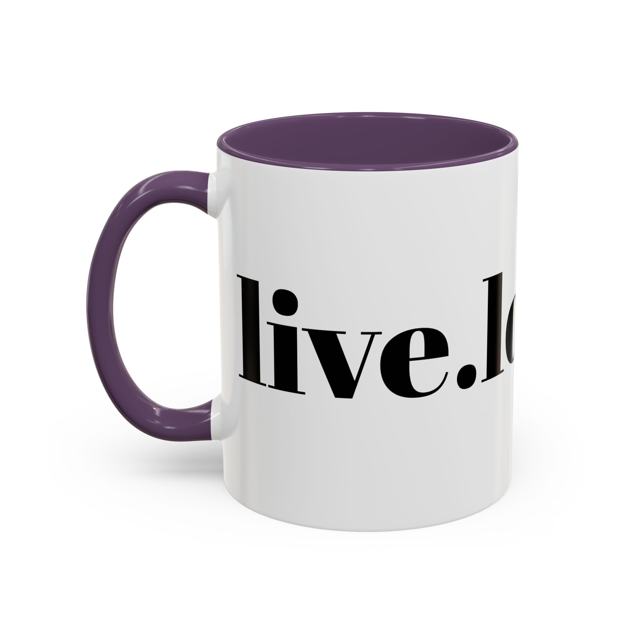 Coffee Mug — 'love.sip' Accent Mug (11/15oz)