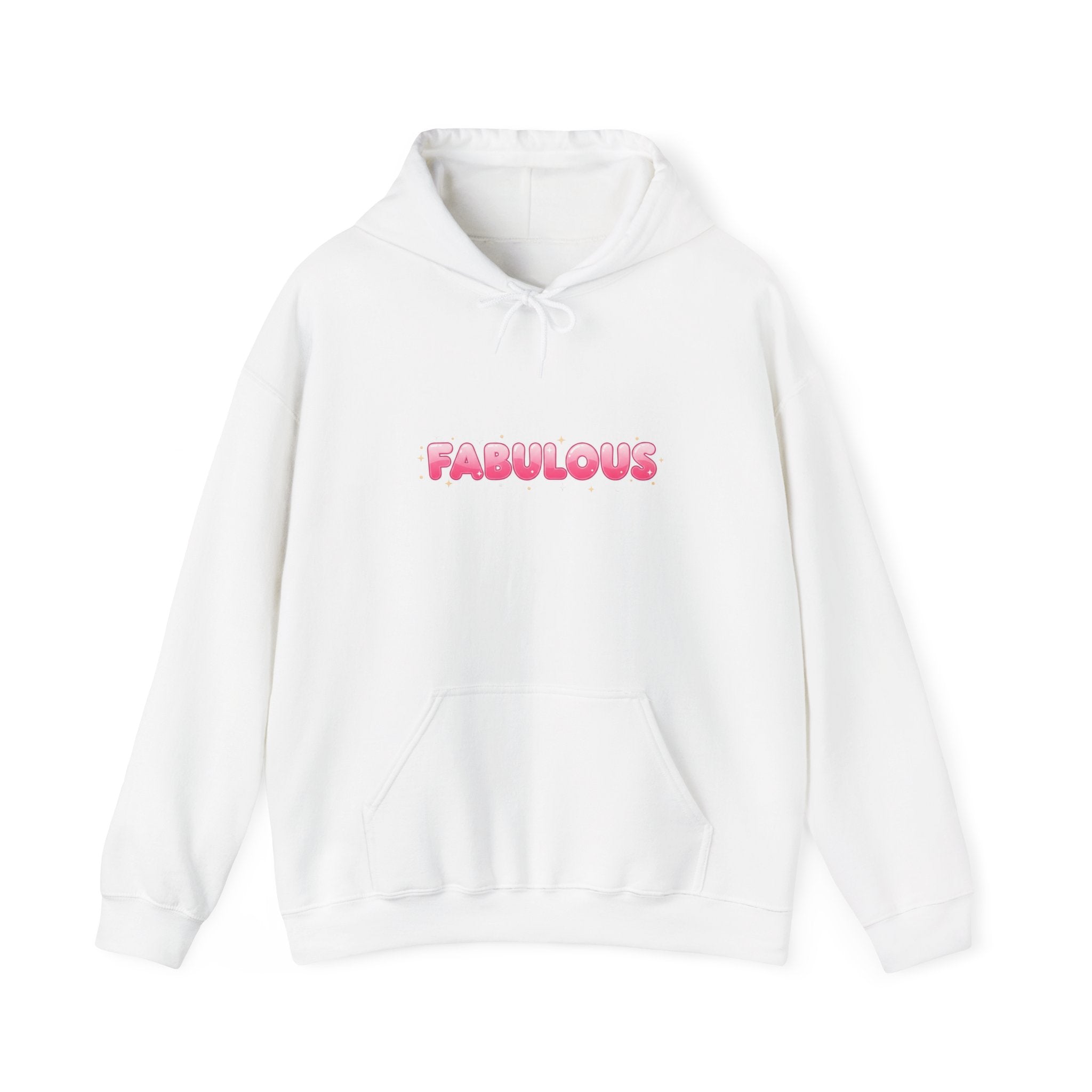 Fabulous  Hoodie — Colorful Self-Love Graphic Sweatshirt