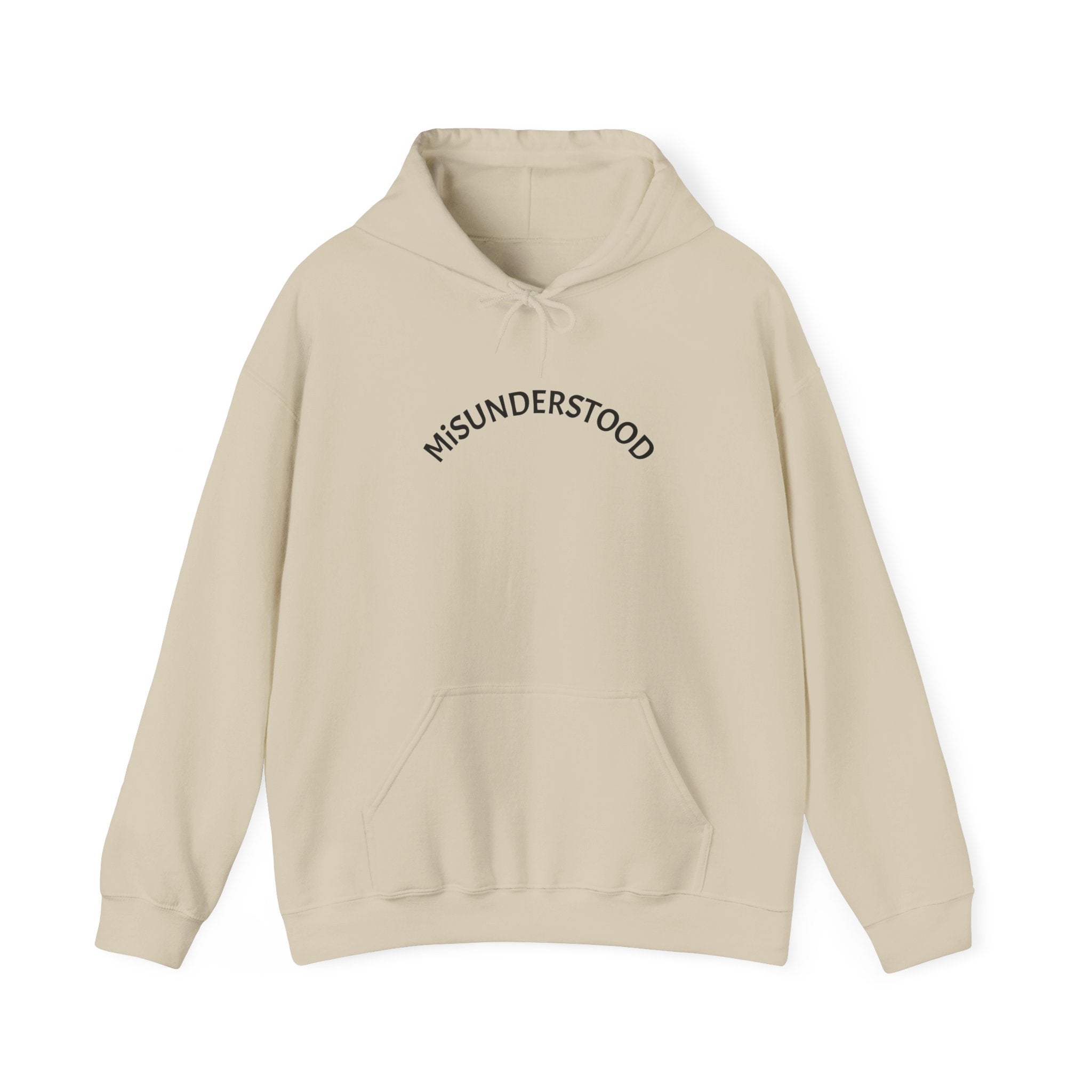Hoodie —  "Misunderstood" Arch Graphic Pullover
