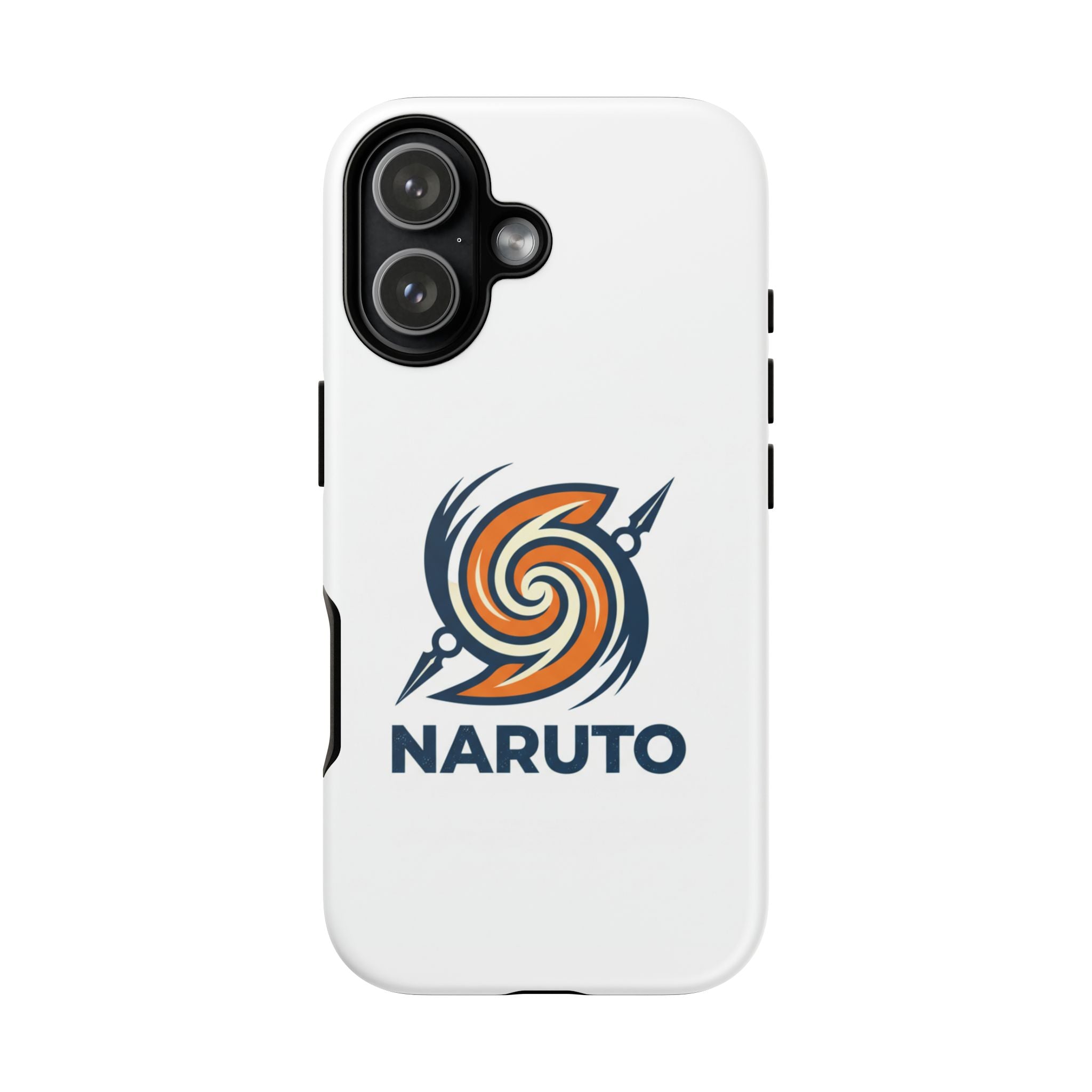 Naruto Spiral Logo Phone Case — Tough Protective Anime Smartphone Cover
