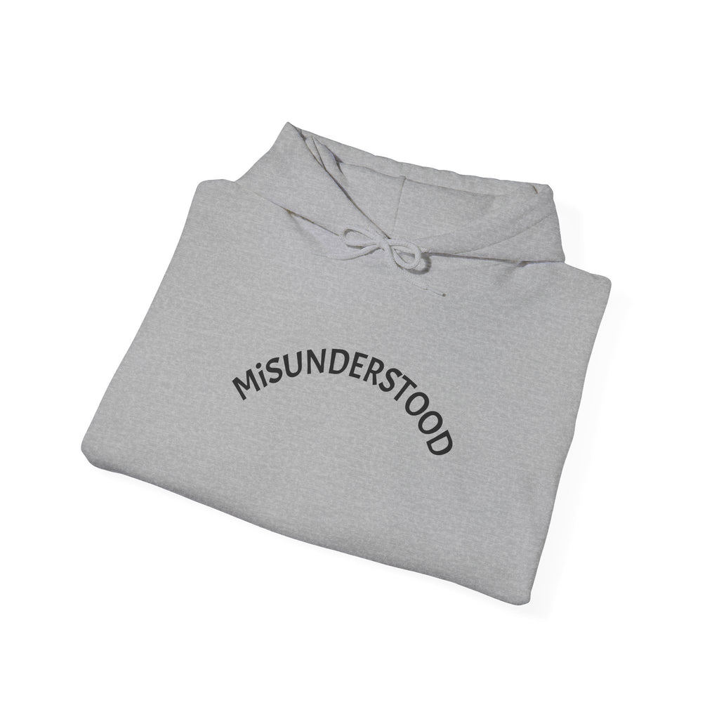Hoodie —  "Misunderstood" Arch Graphic Pullover