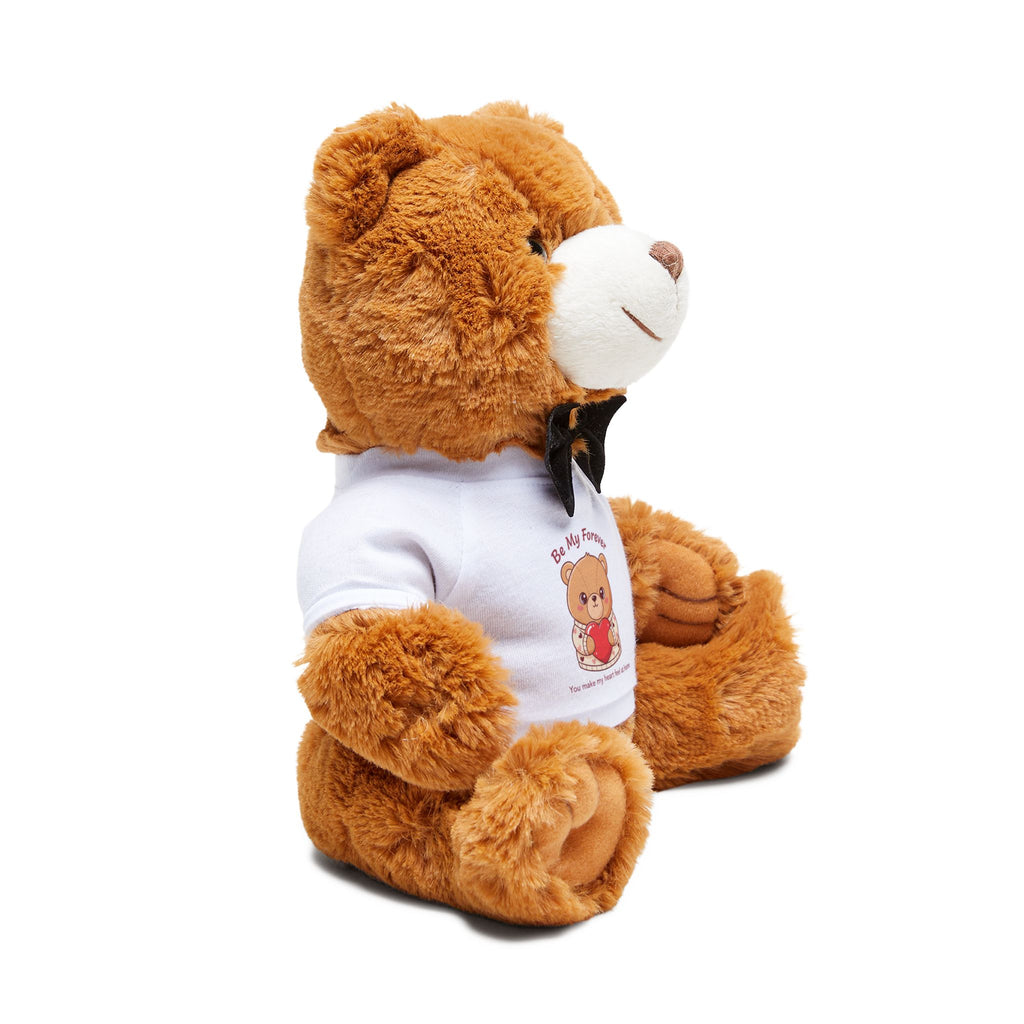 Valentine's Teddy Bear with 'Be Mine' T-Shirt