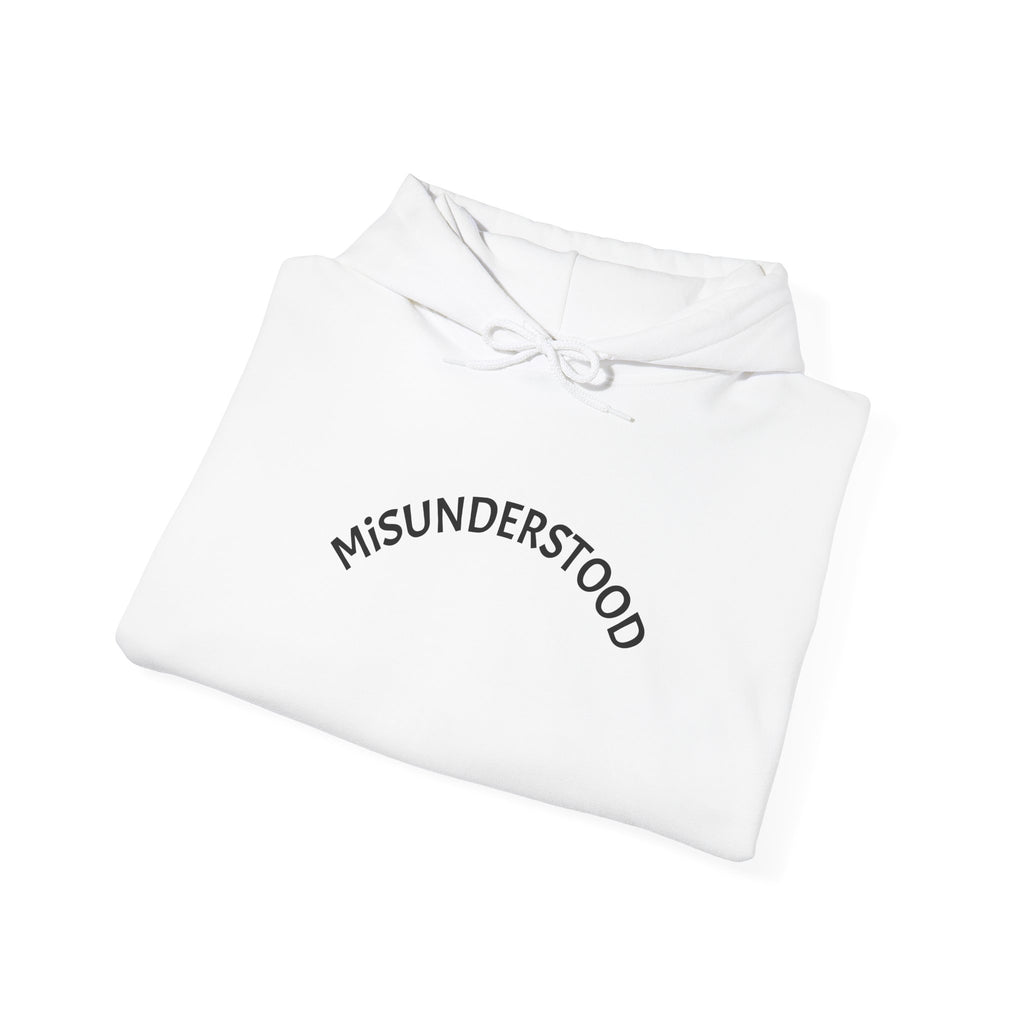 Hoodie —  "Misunderstood" Arch Graphic Pullover