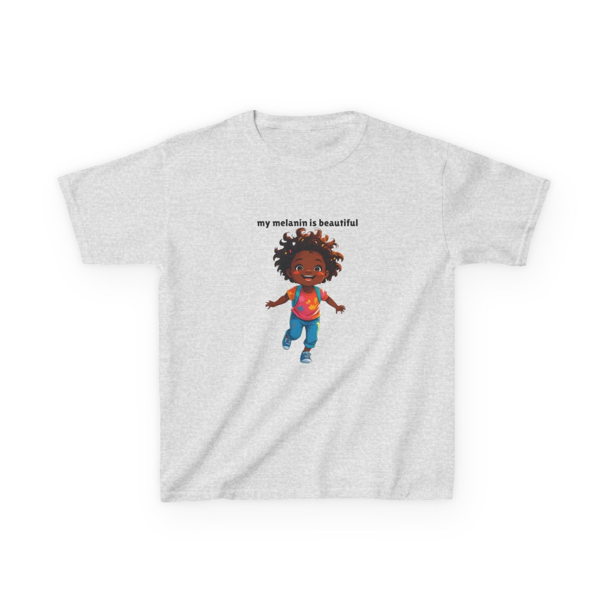 Kids Tee — “My Melanin Is Beautiful”  Shirt